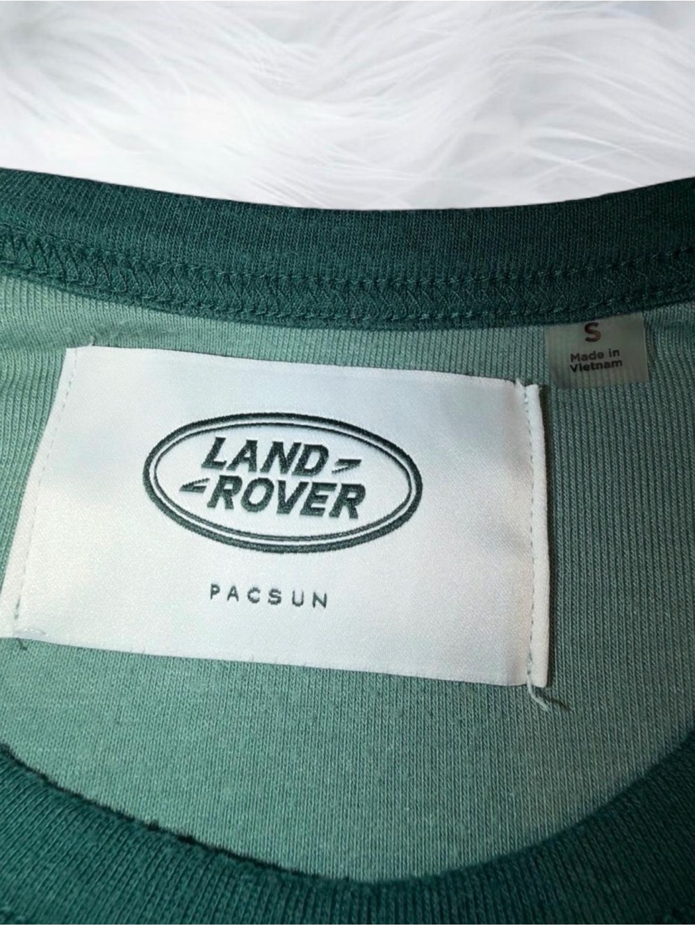 Land Rover x PacSun Raglan Baby Tee – Size Small - Picture 5 of 7
